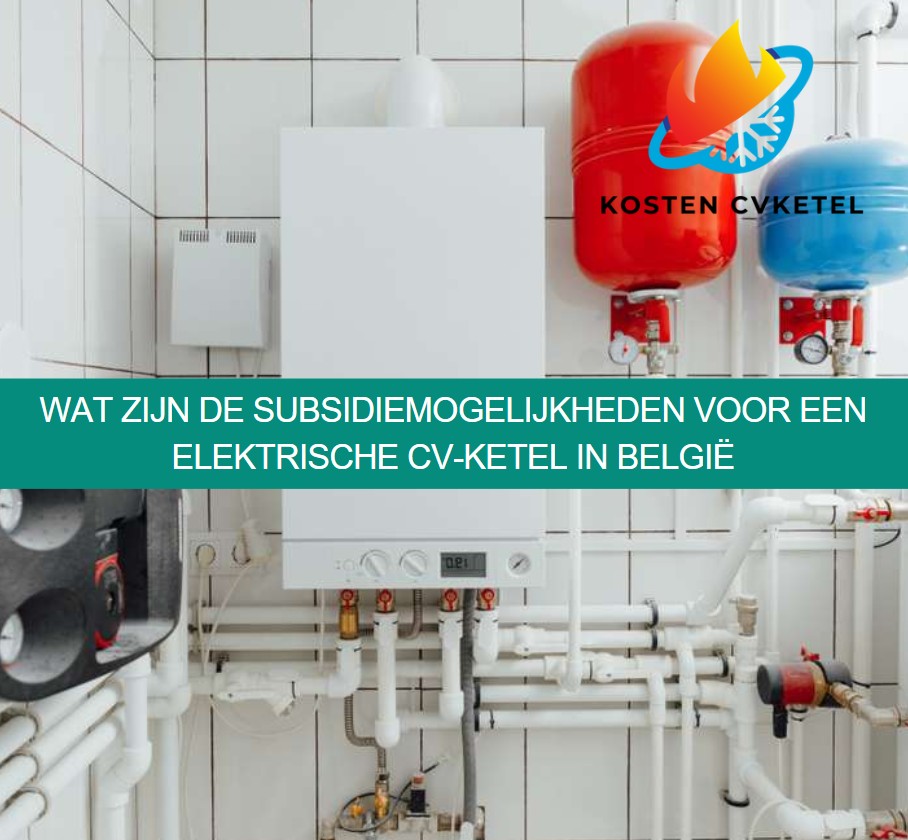Wat zijn de subsidiemogelijkheden voor een elektrische CV-ketel in België
