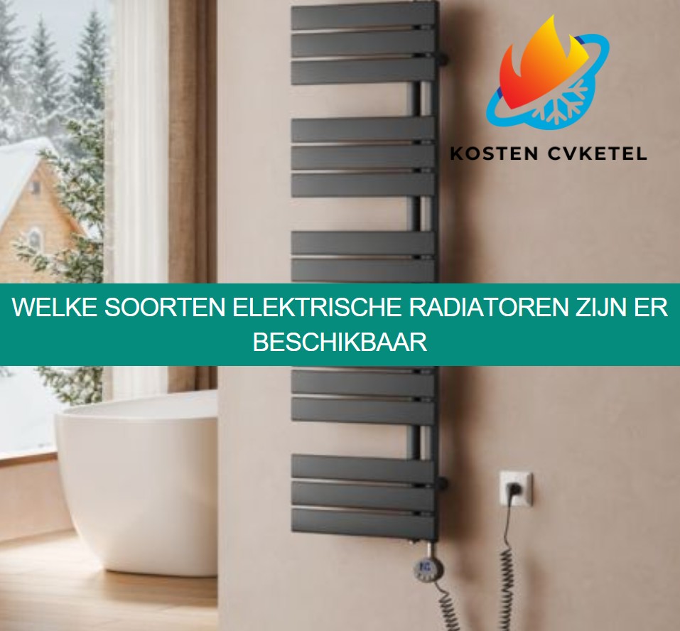 Welke soorten elektrische radiatoren zijn er beschikbaar