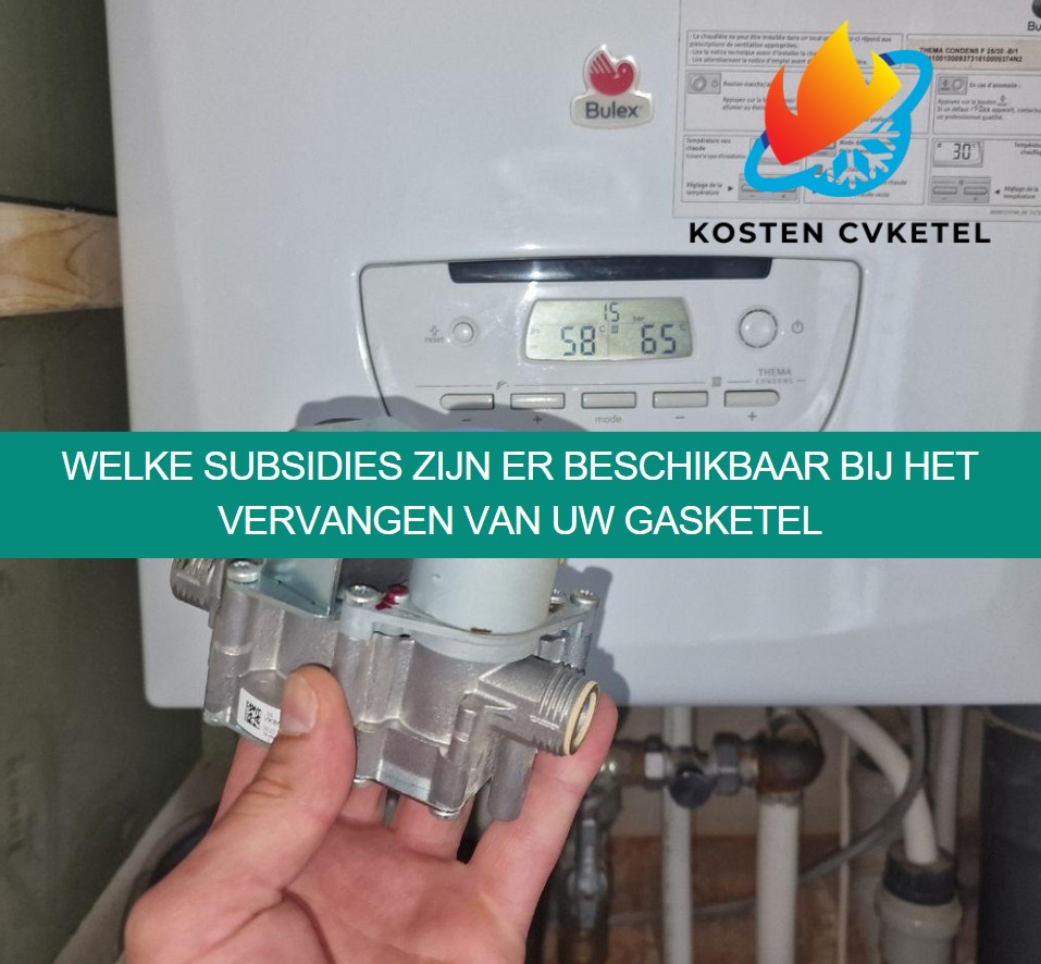 Welke subsidies zijn er beschikbaar bij het vervangen van uw gasketel